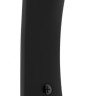 Черный гибкий вибромассажер Ombra - 21,5 см.