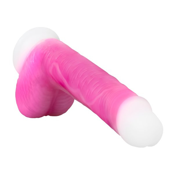 Розовый ротатор-реалистик Roxy 8 Inch Gyrating Dildo - 21,6 см.