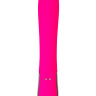 Ярко-розовый вибратор Mecawn - 20,5 см.