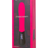 Ярко-розовый вибратор Mecawn - 20,5 см.