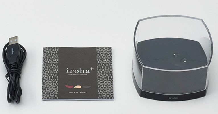 Бордовый клиторальный стимулятор IROHA TORI