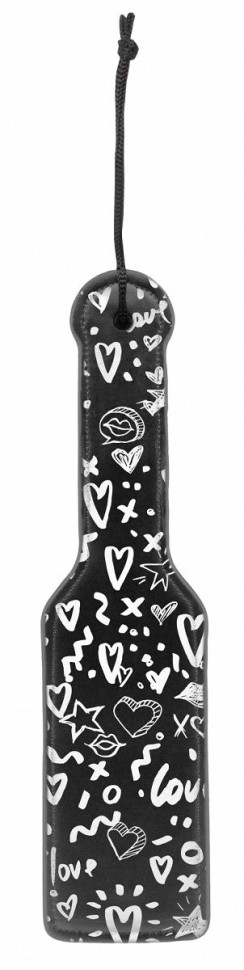 Шлепалка Printed Paddle Love Street Art Fashion - 28,5 см.