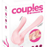 Розовый универсальный вибратор для пар Couples Vibrator