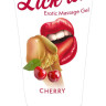 Лубрикант на водной основе Lick it! Cherry с ароматом вишни - 50 мл.