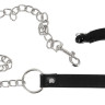 Зажим для половых губ с поводком Pussy Clamp With A Leash