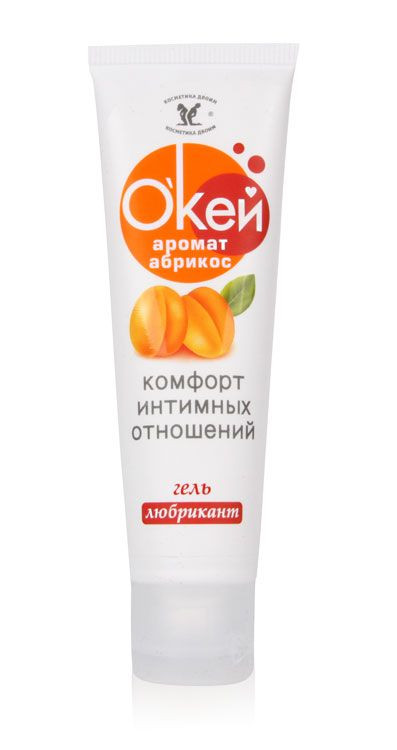 Гель-лубрикант  Окей  с ароматом абрикоса - 50 гр.