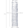 Прозрачный фаллоимитатор Chard - 18 см.