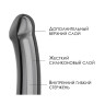 Черный фаллос на присоске Silicone Bendable Dildo L - 19 см.