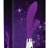Фиолетовый вибратор-кролик Agave - 23,1 см.
