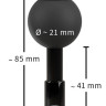 Черный уретральный вибростимулятор Vibrating Penis Plug