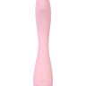 Розовый G-вибратор со стимулирующим шариком Mitzi - 21 см.