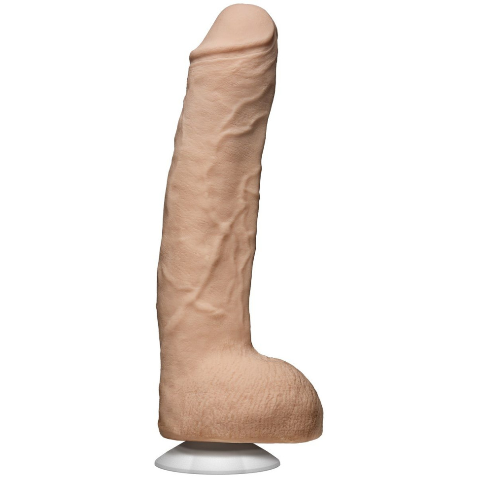 Телесный фаллоимитатор John Holmes ULTRASKYN Realistic Cock with Removable Vac-U-Lock Suction Cup - 25,1 см.