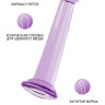 Фиолетовый фаллоимитатор Jelly Dildo S - 15,5 см.