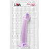 Фиолетовый фаллоимитатор Jelly Dildo S - 15,5 см.