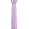 Фиолетовый фаллоимитатор Jelly Dildo M - 18 см.