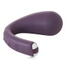 Фиолетовый вибратор Dua G-spot & Clitoral Wearable Vibrator - 17,8 см.