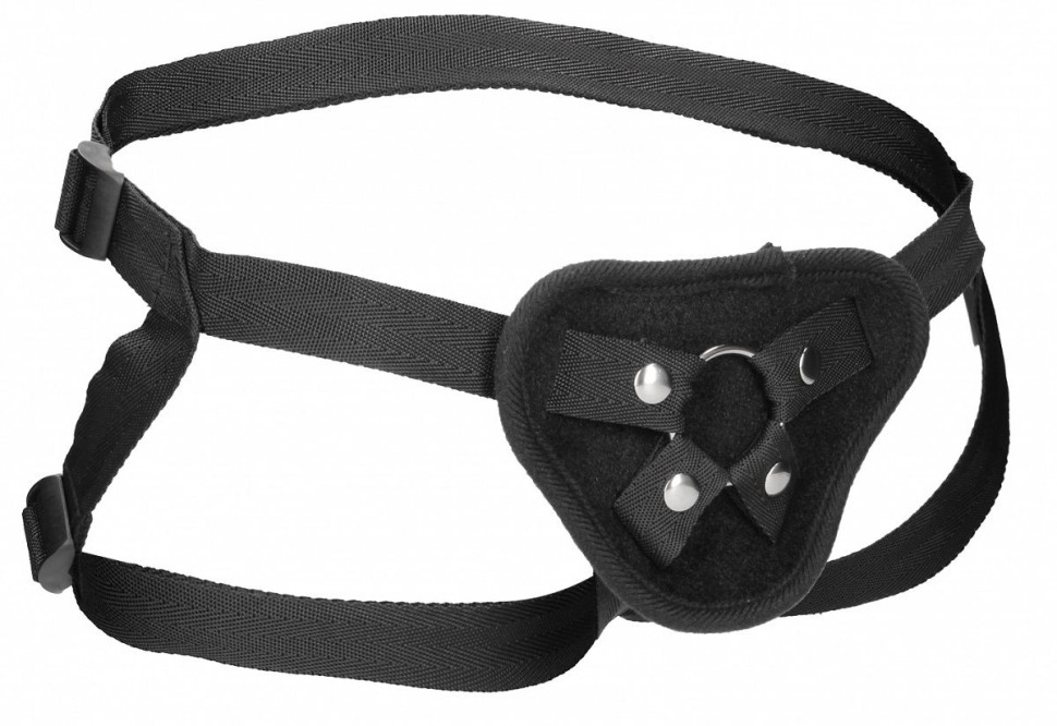 Черные трусики для страпона V&V Adjustable Harness with O-Ring