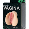 Телесный реалистичный мастурбатор-вагина и анус 3D