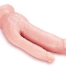 Телесный фаллоимитатор 8 Inch DP Cock - 20,32 см.