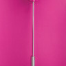 Розовая шлёпалка Leather Circle Tiped Crop с наконечником-кругом - 56 см.