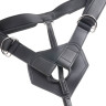 Телесный страпон Strap-on Harness Cock - 15,2 см.