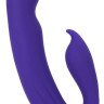 Фиолетовый вибратор G-Spot Dual Stimulator with Rolling Ball - 17,1 см.