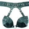 Изумрудная сбруя из ошейника с лифом Emerald Harness