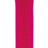 Ярко-розовый вибратор Hitsens 2 - 17,2 см.