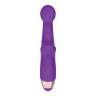 Фиолетовый массажёр для G-точки G-Spot Pleaser - 19 см.