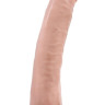 Телесный фаллоимитатор-реалистик 7 Inch Posable Dildo - 19 см.