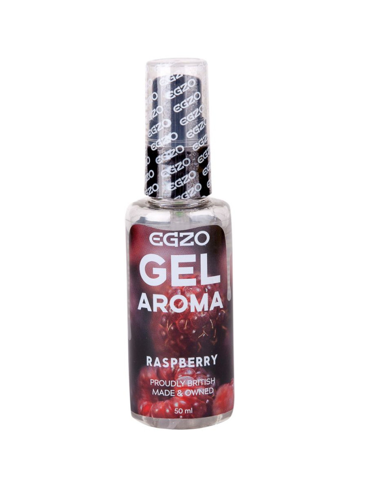 Интимный лубрикант Egzo Aroma с ароматом малины - 50 мл.