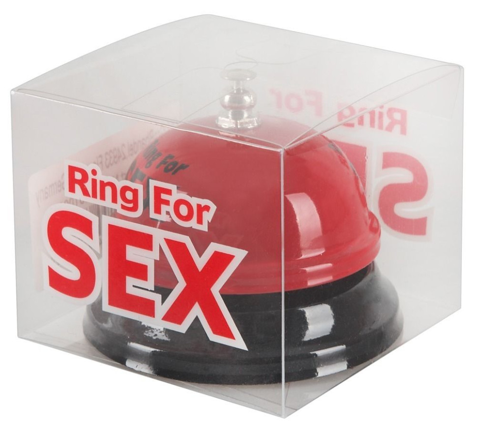 Настольный звонок с  надписью Ring for Sex