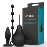 Анальный набор Nexus Anal Beginner Kit: пробка, душ и шарики