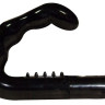 Чёрный стимулятор простаты Ebony Prostate Massager