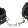 Черные наручники Handcuffs на цепочке