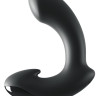 Черный вибромассажер простаты Ultimate Silicone P-Spot Massager