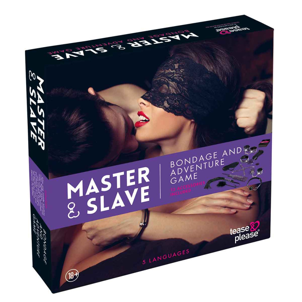 БДСМ-набор Master&Slave Bondage And Adventure Game