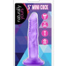 Фиолетовый фаллоимитатор 5 Inch Mini Cock - 14,6 см. 