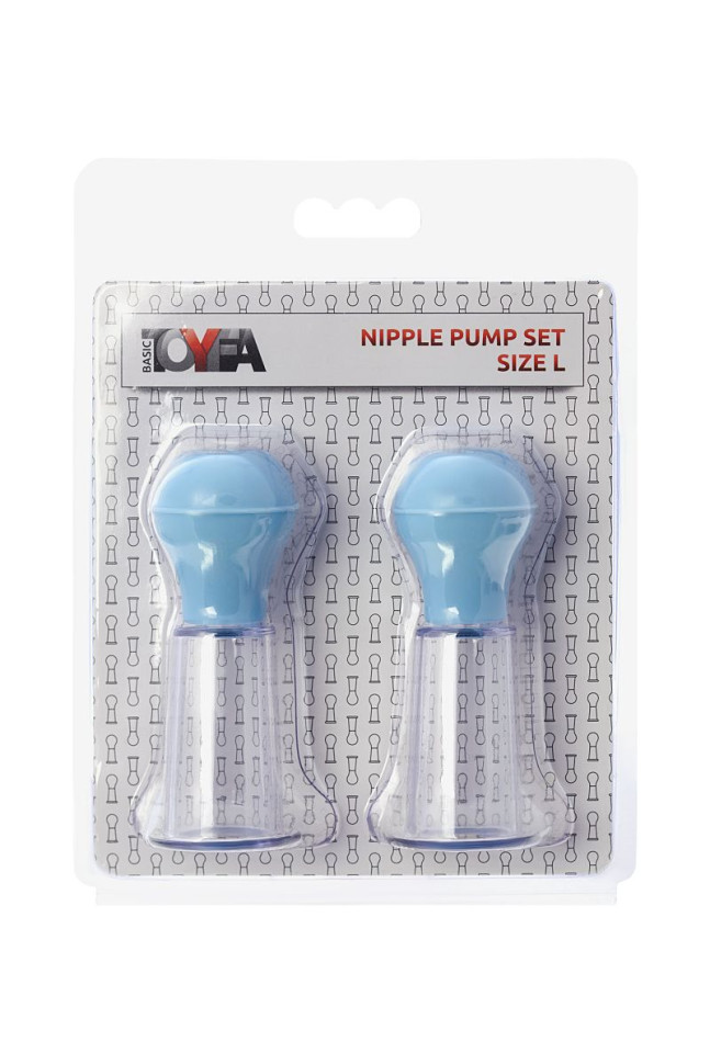 Набор для стимуляции сосков Nipple Pump Set - Size L