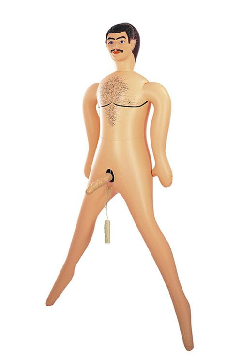 Надувная секс-кукла Big John с виброфаллосом