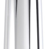 Серебристый вибромассажер-пуля Full Metall Love - 15 см.